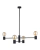 Люстра Nowodvorski 7931 Чорний Radius E27 4x60W - зображення 1