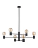 Люстра Nowodvorski 7932 Чорний Radius E27 6x60W - зображення 1