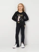 Детские штаны-клеш для девочки Disney Minnie XH1257 98 см Черные (3609087143975) - изображение 3
