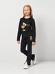 Детский лонгслив для девочки Disney Minnie XH1357 122-128 см Черный (3609087144286) - изображение 3