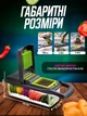 Ручна овочерізка 14в1 ніж подрібнювач для овочів та фруктів Ava Black-Green - зображення 5