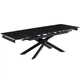 Дизайнерский раскладной обеденный стол Just Relax "Verona" min160x90 max240х90 с темно-серой поверхностью - изображение 2