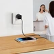 Сетевое зарядное устройство 1x Type-C с быстрой зарядкой GaN5S Fast Charger 20W блок питания черный, Baseus (P10162503113-00) - изображение 6