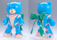 Набір моделей для складання Bandai HGBM Beargguy Ohana + Aloharo 1:144 (4573102662880) - зображення 3