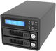 Зовнішній корпус RAID RAIDON GR3680-BA31 для 2x 2.5"/3.5" HDD/SSD з USB 3.2 Gen 2 Type-C Black - зображення 3