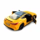 Детская металлическая машинка BMW M8 Competition Coupe игрушечная коллекционная масштабная железная авто модель игрушка для детей БМВ М8 открываются двери желтая 12.5 см (KT5425W +Y) - изображение 2