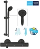 Термостат для душа Grohe Precision Start с душовой системой Vitalio Start 100 UA303908T1 - изображение 2