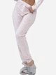 Пижама (лонгслив + штаны) женская большого размера хлопковая Leinle Pink Genius 1583 3XL Розовая (4821583161267) - изображение 3