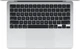 Ноутбук Apple MacBook Air 13.6" M2 16/256GB 2024 (MC7V4UA/A) Silver - изображение 2