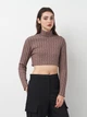 Свитер женский Zara 1131/301 S Коричневый (01131301722021) - изображение 1