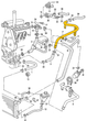 Трубка охлаждения Audi 048121065d (Р252) - изображение 4