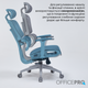 Кресло компьютерное офисное эргономичное OfficePro OC680G Grey - изображение 13