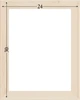 Подрамник для холста 24х30 (30х15 сосна цельная с сучком) EmojiFrame - изображение 6