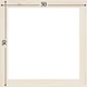 Підрамник для полотна 30х30 (30х15 сосна цільна з сучком) EmojiFrame - зображення 6