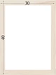 Подрамник для холста 30х40 (30х15 сосна цельная с сучком) EmojiFrame - изображение 6