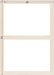 Подрамник для холста 60х84 с перемычкой (43х18 сосна цельная с сучком) EmojiFrame - изображение 6
