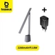 Настольная лампа Baseus LED Smart Eye Reading Desk Lamp 2200mAh (DGZG-0G) Grey + Подарок Зарядное сетевое устройство Baseus Compact 10.5W 2USB - изображение 1