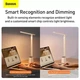 Настольная лампа Baseus LED Smart Eye Reading Desk Lamp со встроенным аккумулятором 2200 mAh (DGZG-02) White - изображение 7