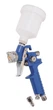 Фарбопульт пневматичний MASTERTOOL HVLP MINI ВПЛБ 125 мл Ø 0,8 мм круглий/плоский факел 70-110 л/хв 2-2,5 бар 80-8930 - изображение 1