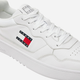 Sneakersy męskie skórzane Tommy Hilfiger EM0EM01443-ACG 45 Białe (8720637413050) - obraz 5