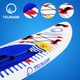 Надувная SUP доска TSUNAMI 350 см с веслом Wave T09 (P-5907739316417) - изображение 2