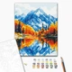 Картина по номерам Brushme Осень в горах 40 x 50 см BS54178 - изображение 2