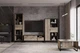 Тумба под телевизор Moreli Forte F-0007 в стиле Loft 1400х505х400 мм Гранж Песочный - изображение 4