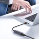 Перехідник Baseus Lite Series Ethernet 1000Mbps (USB to RJ45) gray - зображення 5