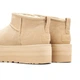 Женские угги UGG Classic Ultra Mini Platform Mustard Seed Песочный 38 1135092 - изображение 4