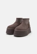 Жіночі уггі UGG Classic Mini Dipper Thundercloud Коричневий 38 1168170 - зображення 2