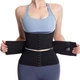 Корсет Утягивающий для похудения талии двойная утяжка Super waist 2XL Черный - изображение 1