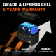 Акумулятор Li Time LiFePO4 12V 100Ah TM - зображення 4