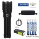 Фонарь ручной модели Police AK138-1 WHITE LASER LED PM60-TG 8х18650, USB-зарядка, Power Bank, зум - изображение 1