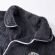 Комплект мужской пижамы Lesko CK-206 Dark Gray 2XL рубашка с длинным рукавом и штанами теплая - изображение 3