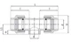 Трійник UNIDELTA з ВР Ø50х1½" PN16 PP-B - изображение 2