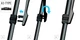 Щетки стеклоочистителя (дворники) Oximo Bmw 3 (E92,E93) 2006-2009, кт 2 шт, (WA4006003) - изображение 2