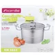 Каструля Kamille 16 см 1.5 л з кришкою з нержавіючої сталі з 5-шаровим дном для індукції та газу (5358) - зображення 12