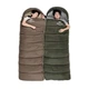 Туристический спальник - одеяло с капюшоном до -14 °C Naturehike U250S NH20MSD07 Левый Коричневый - изображение 4