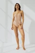 Бежевий цілісний купальник на завʼязках - vacation Perfect Female Бежевий S (182SW-21C-bg) - зображення 1
