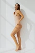 Бежевий цілісний купальник на завʼязках - vacation Perfect Female Бежевий S (182SW-21C-bg) - зображення 2