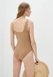 Закритий коричневий купальник - beach comfort Perfect Female Коричневий XS (162SW-21С-BR) - зображення 3