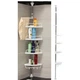Кутова полиця Multi Corner Shelf для ванної кімнати 4 яруси CF-2661-White - зображення 10