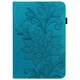 Защитный чехол UniCase Flower для Lenovo Tab P11 Pro Gen 2 - Blue - изображение 2