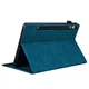 Чехол Deexe Business Style для Samsung Galaxy Tab S9 (X710/716) - Blue - изображение 4