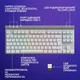 Клавiатура бездротова Logitech G515 Lightspeed TKL White (920-012539) - изображение 7