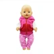 Набор одежды для куклы Беби Борн / Baby Born Костюм-тройка малиновый 8593 - изображение 3