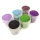 Набор глиттера для био-тату "Большой № 4" glitter-set-big-6x-4, 6 штук по 12 мл - изображение 1