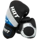 Перчатки боксерские на липучке Hard Touch Champions 8469 размер 14 унций Black-White-Blue - изображение 3