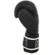 Перчатки боксерские на липучке Hard Touch Black Edition 4658 размер 14 унций Black-White - изображение 3