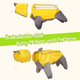 Комбинезон-дождевик для собак Derby R62 Yellow S - изображение 8